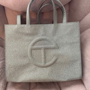 Telfar glitter purse
